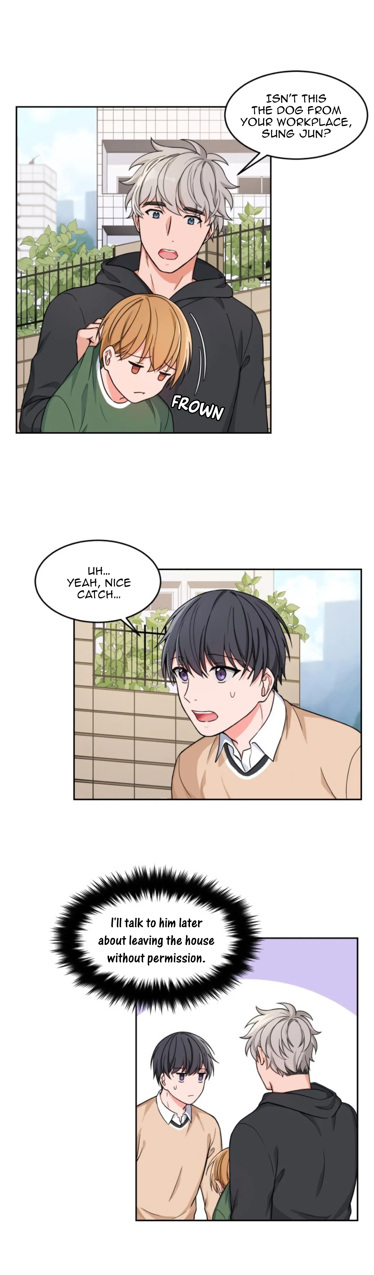 Read Sit, Wait, Kiss Me chapter 8 image 11 on Lezhin