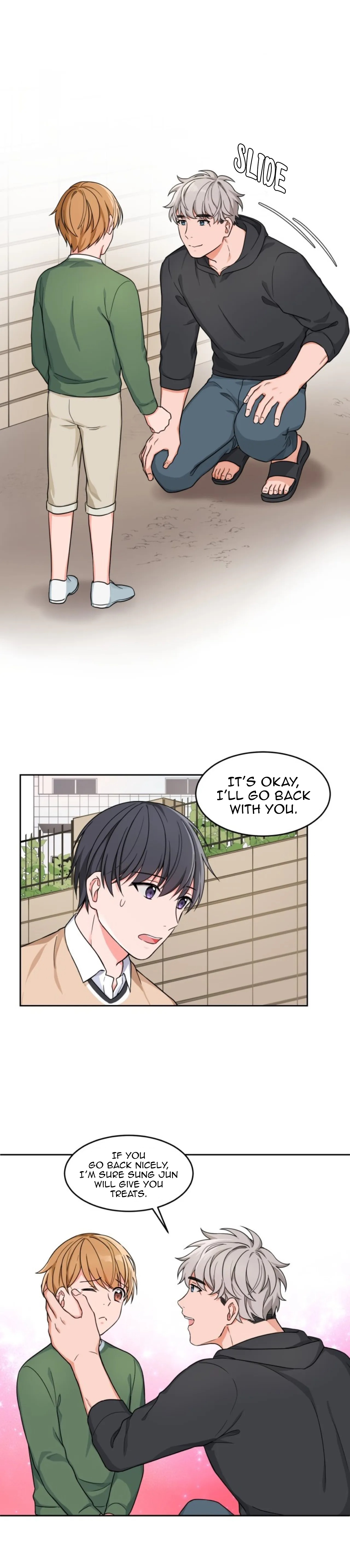 Read Sit, Wait, Kiss Me chapter 8 image 14 on Lezhin