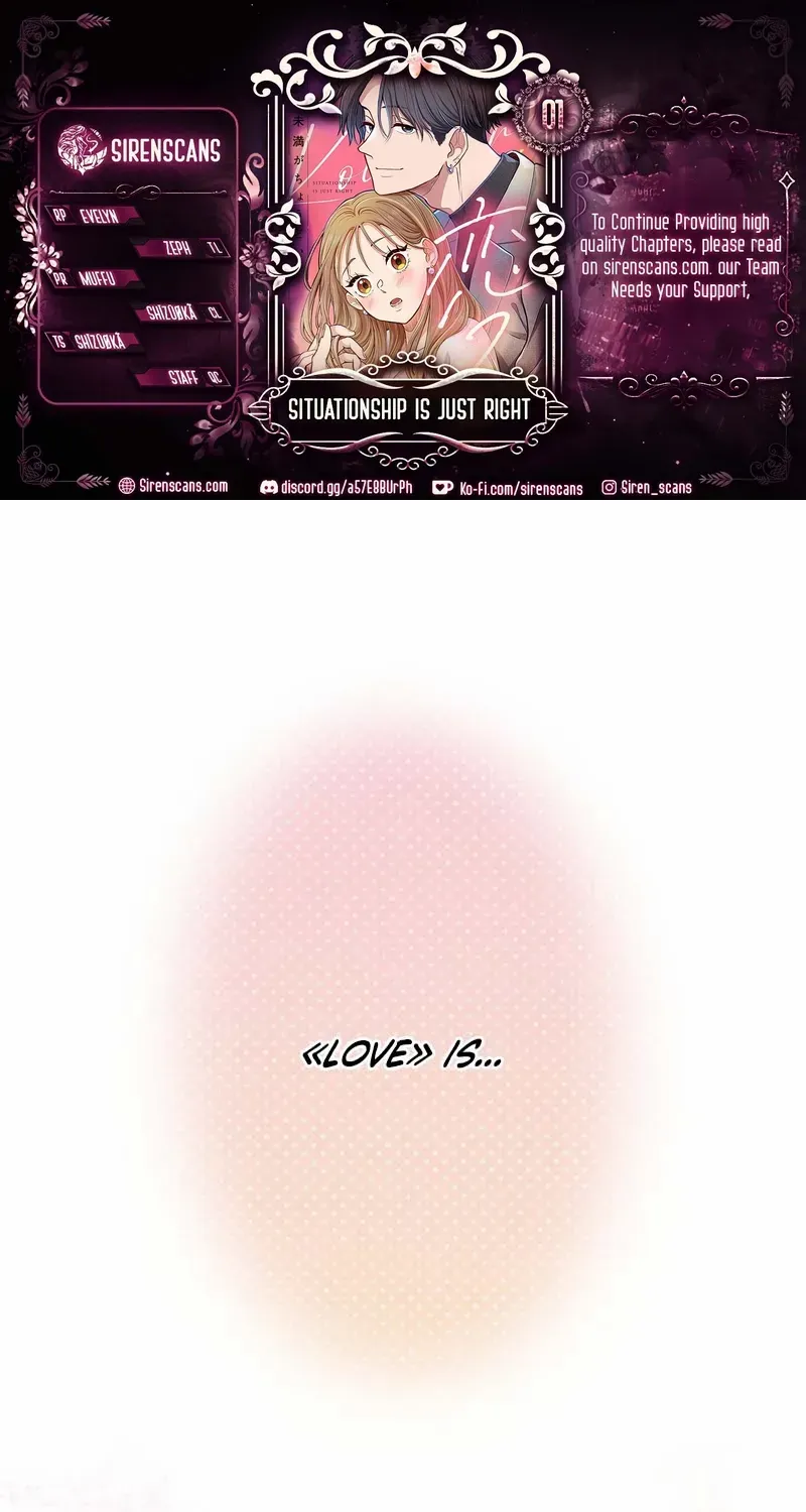 Situationship Is Just Right Chapter 1 page 2 - 