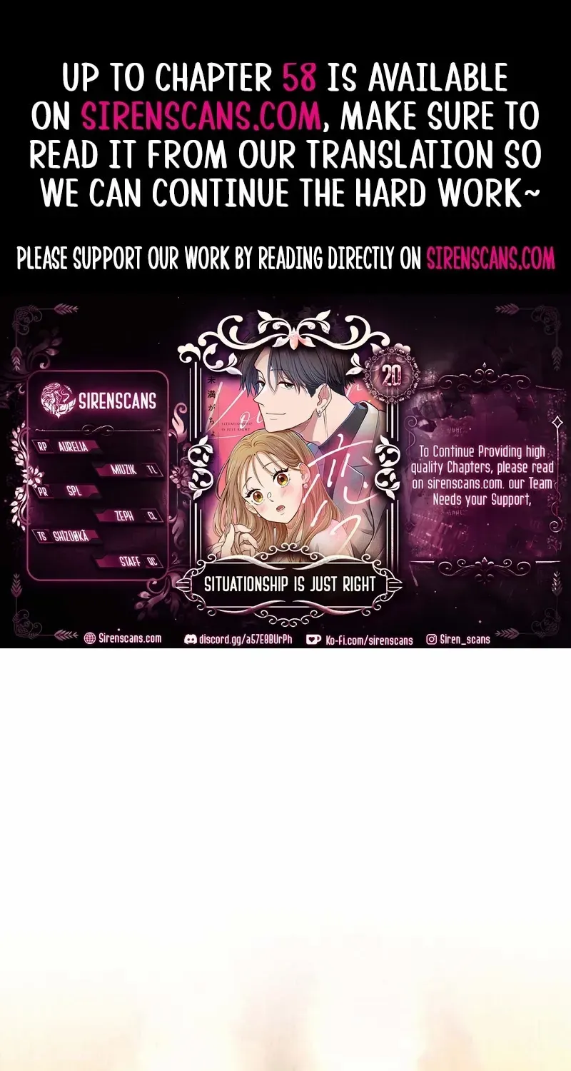 Situationship Is Just Right Chapter 20 page 1 - 