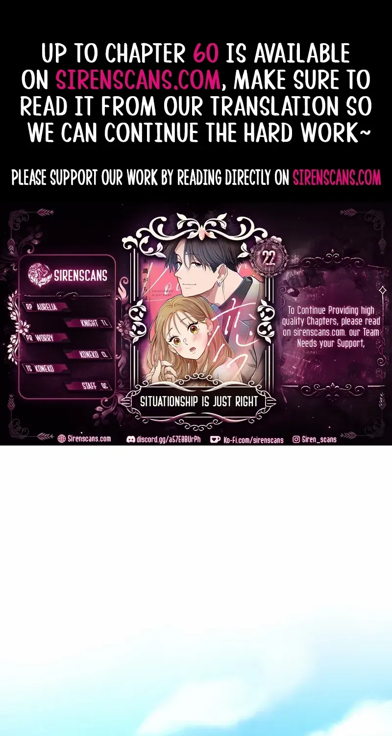 Situationship Is Just Right Chapter 22 page 1 - 