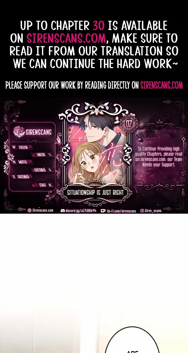 Situationship Is Just Right Chapter 7 page 1 - 