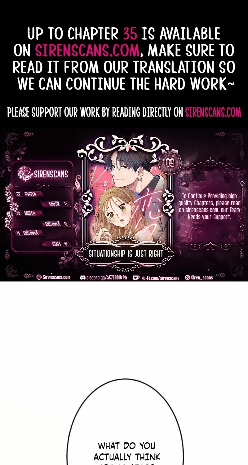 Situationship Is Just Right Chapter 9 page 1 - 