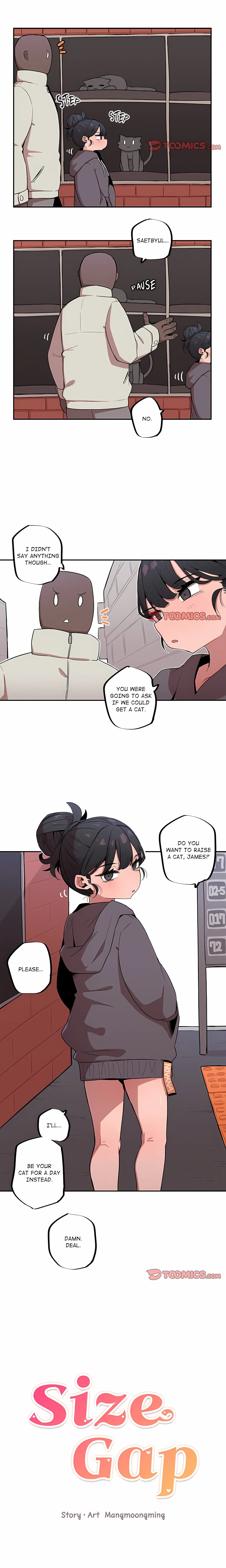 Read Size Gap chapter 18 image 1 on Lezhin