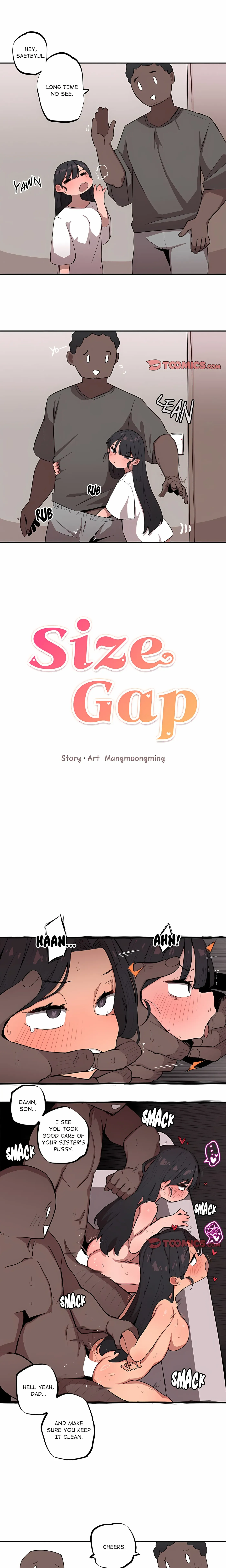 Read Size Gap chapter 20 image 1 on Lezhin