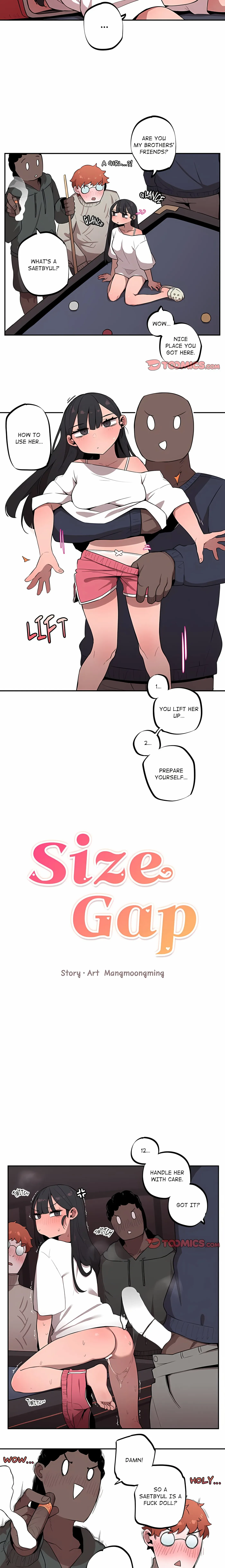Read Size Gap chapter 22 image 1 on Lezhin