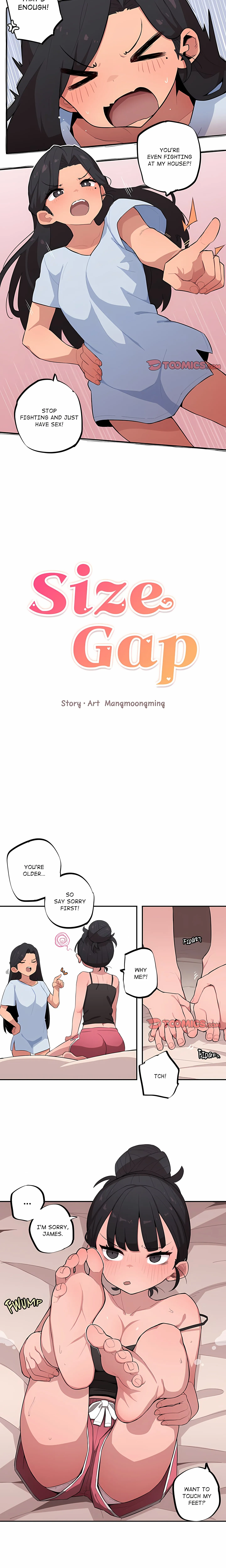 Read Size Gap chapter 33 image 1 on Lezhin