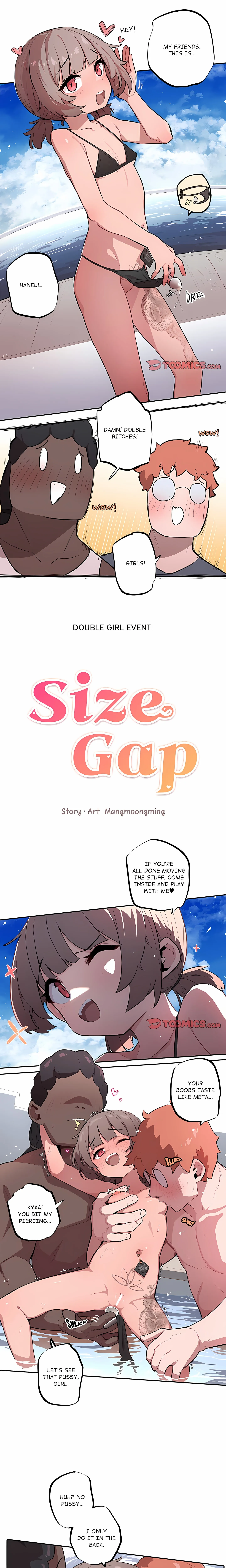 Read Size Gap chapter 35 image 1 on Lezhin
