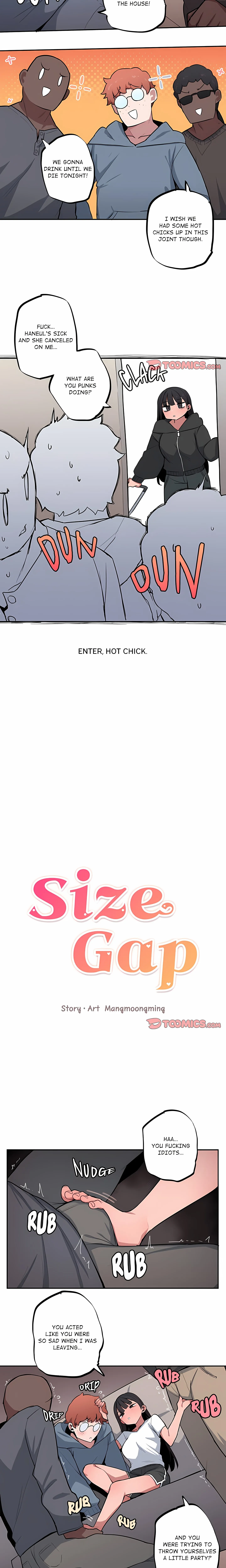 Read Size Gap chapter 48 image 1 on Lezhin