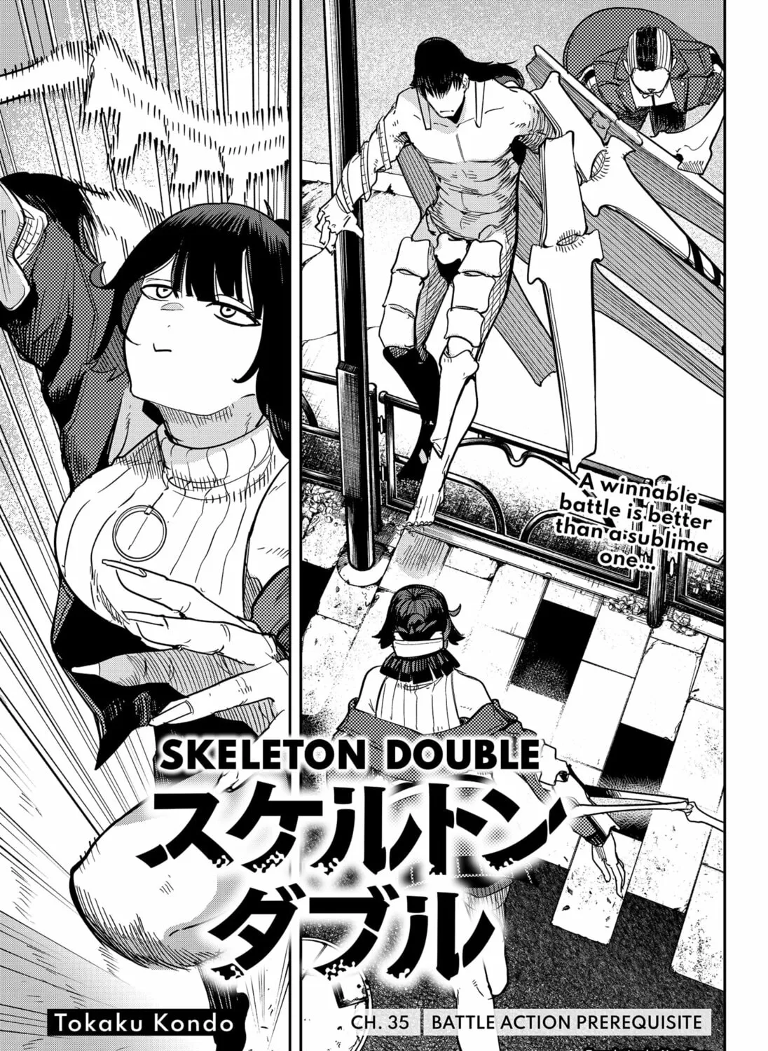 Skeleton Double Chapter 35 page 1 - 