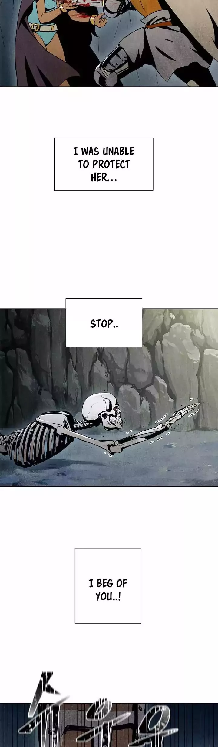 Read Skeleton Soldier Couldn’t Protect the Dungeon chapter 1 image 4 on Lezhin