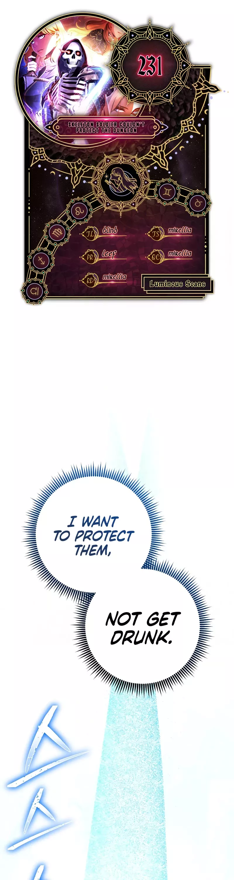 Read Skeleton Soldier Couldn’t Protect the Dungeon chapter 231 image 0 on Lezhin