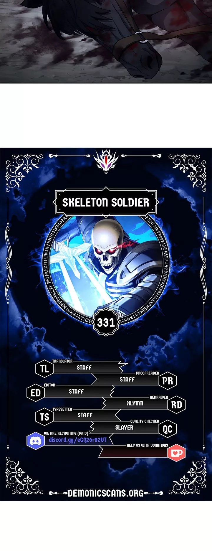Read Skeleton Soldier Couldn’t Protect the Dungeon chapter 331 image 2 on Lezhin