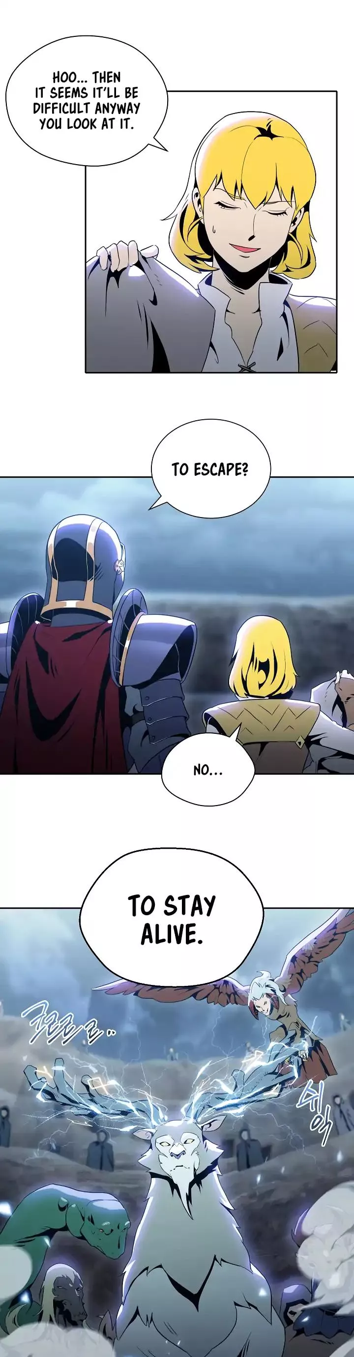 Read Skeleton Soldier Couldn’t Protect the Dungeon chapter 45 image 3 on Lezhin
