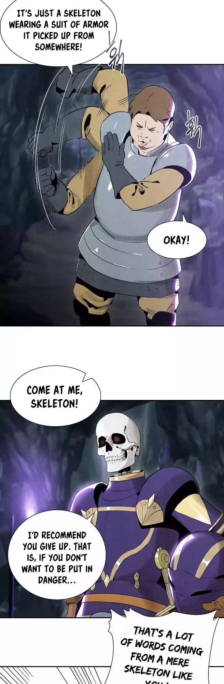 Read Skeleton Soldier Couldn’t Protect the Dungeon chapter 6 image 22 on Lezhin