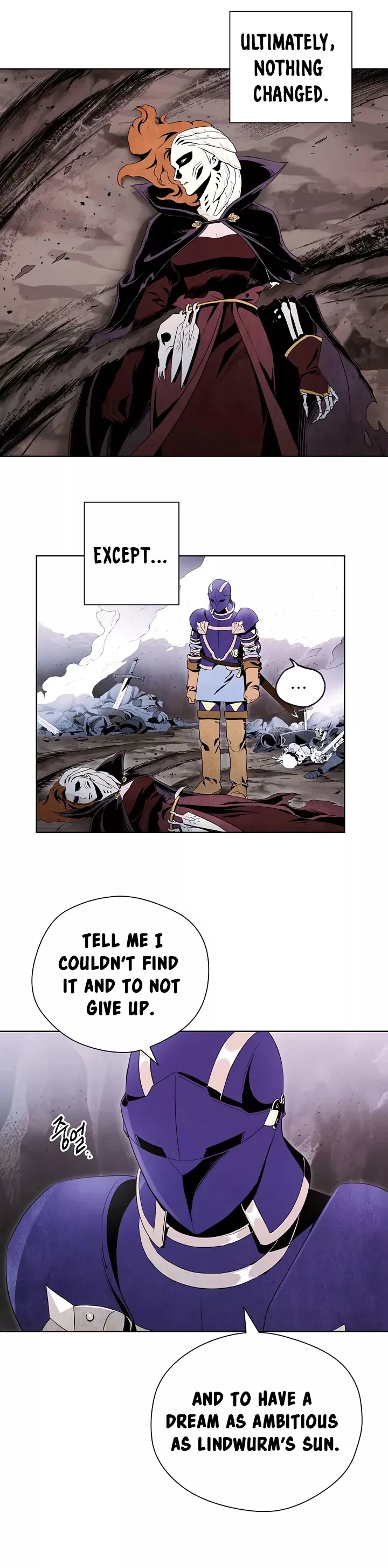 Read Skeleton Soldier Couldn’t Protect the Dungeon chapter 68 image 0 on Lezhin