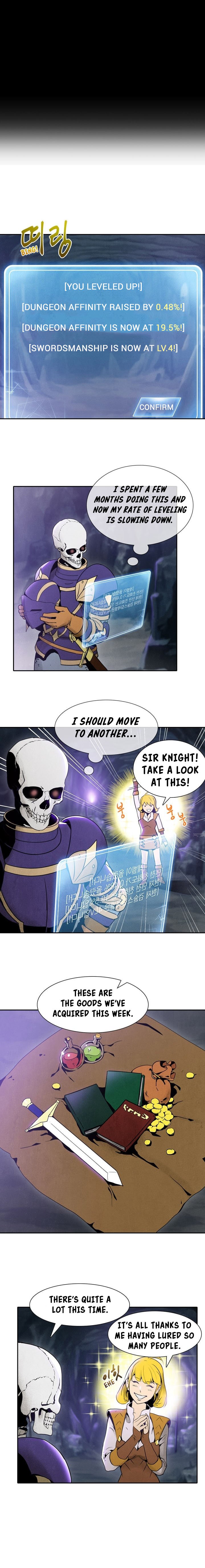 Read Skeleton Soldier Couldn’t Protect the Dungeon chapter 8 image 3 on Lezhin