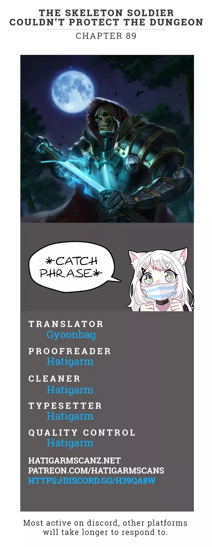 Read Skeleton Soldier Couldn’t Protect the Dungeon chapter 89 image 0 on Lezhin