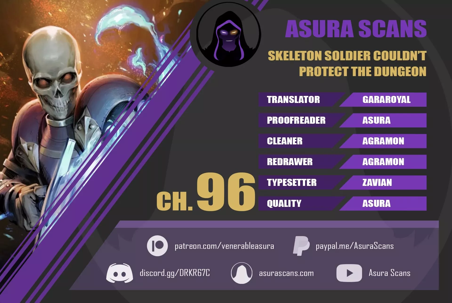 Read Skeleton Soldier Couldn’t Protect the Dungeon chapter 96 image 0 on Lezhin