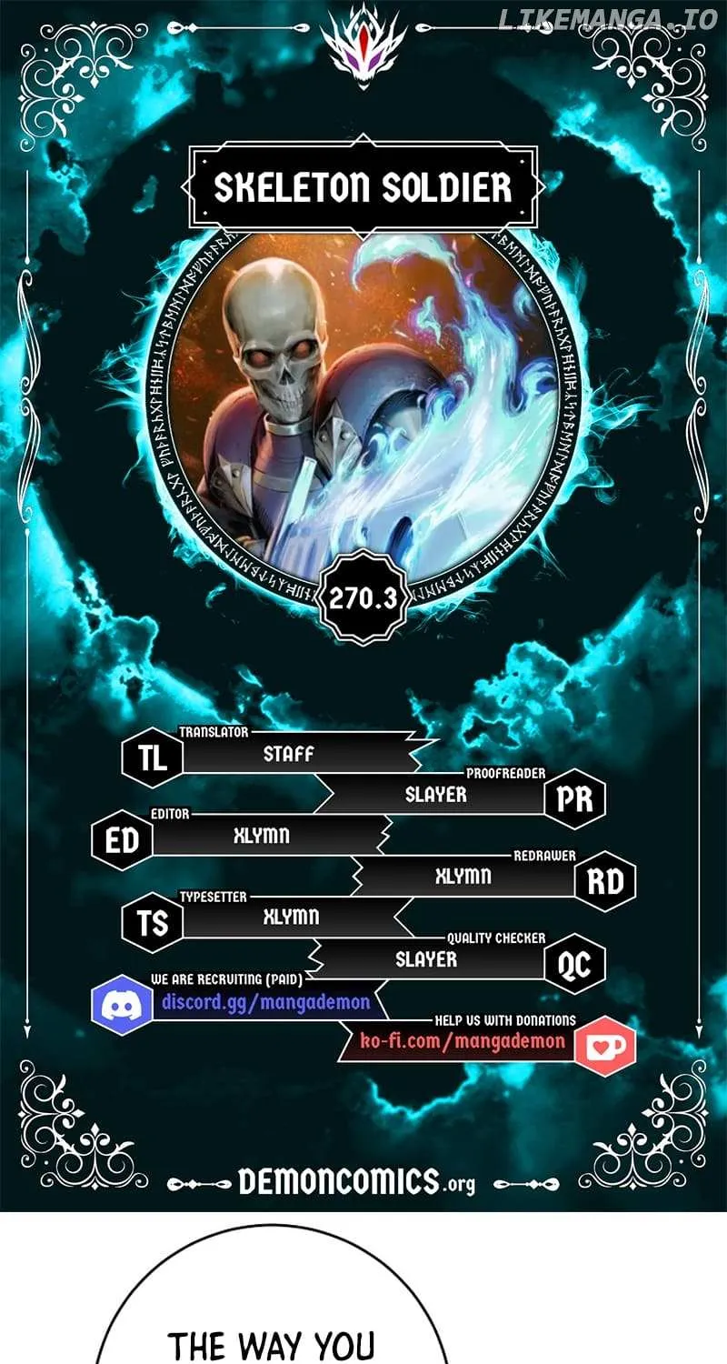 Skeleton Soldier (Skeleton Soldier Couldn’T Protect The Dungeon) Chapter 270.3 page 2 - 
