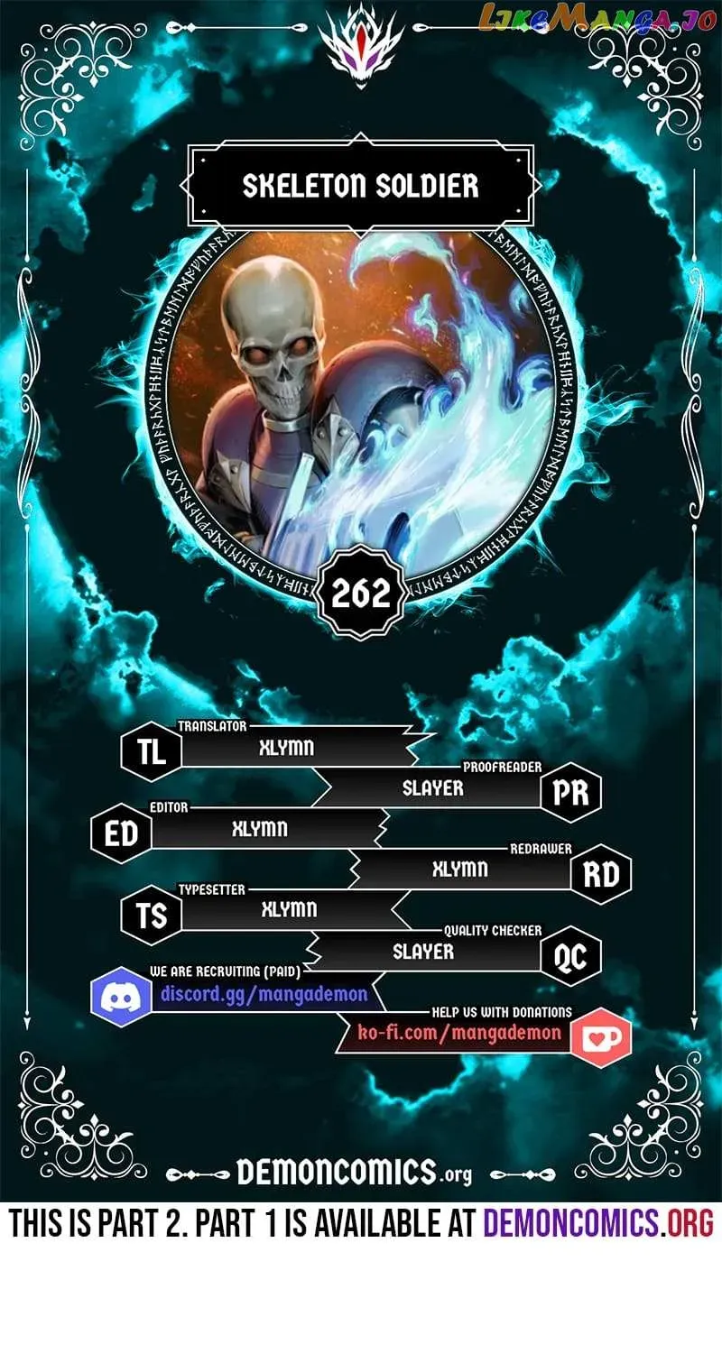 Read Skeleton Soldier chapter 262.2 image 0 on Lezhin