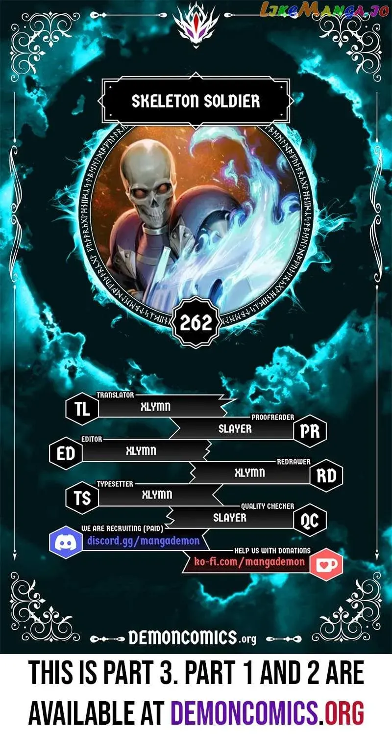 Read Skeleton Soldier chapter 262.3 image 0 on Lezhin