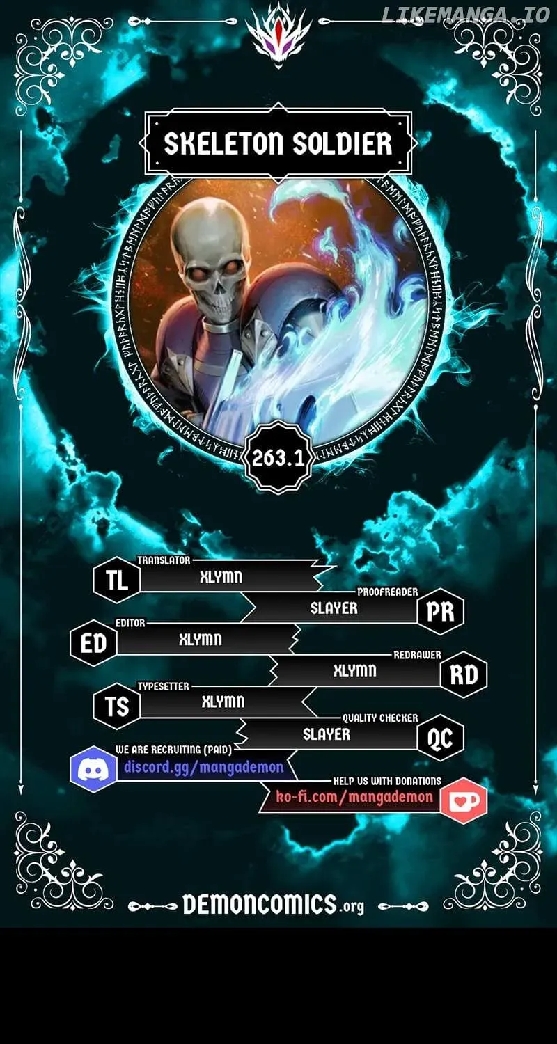 Read Skeleton Soldier chapter 263.1 image 0 on Lezhin