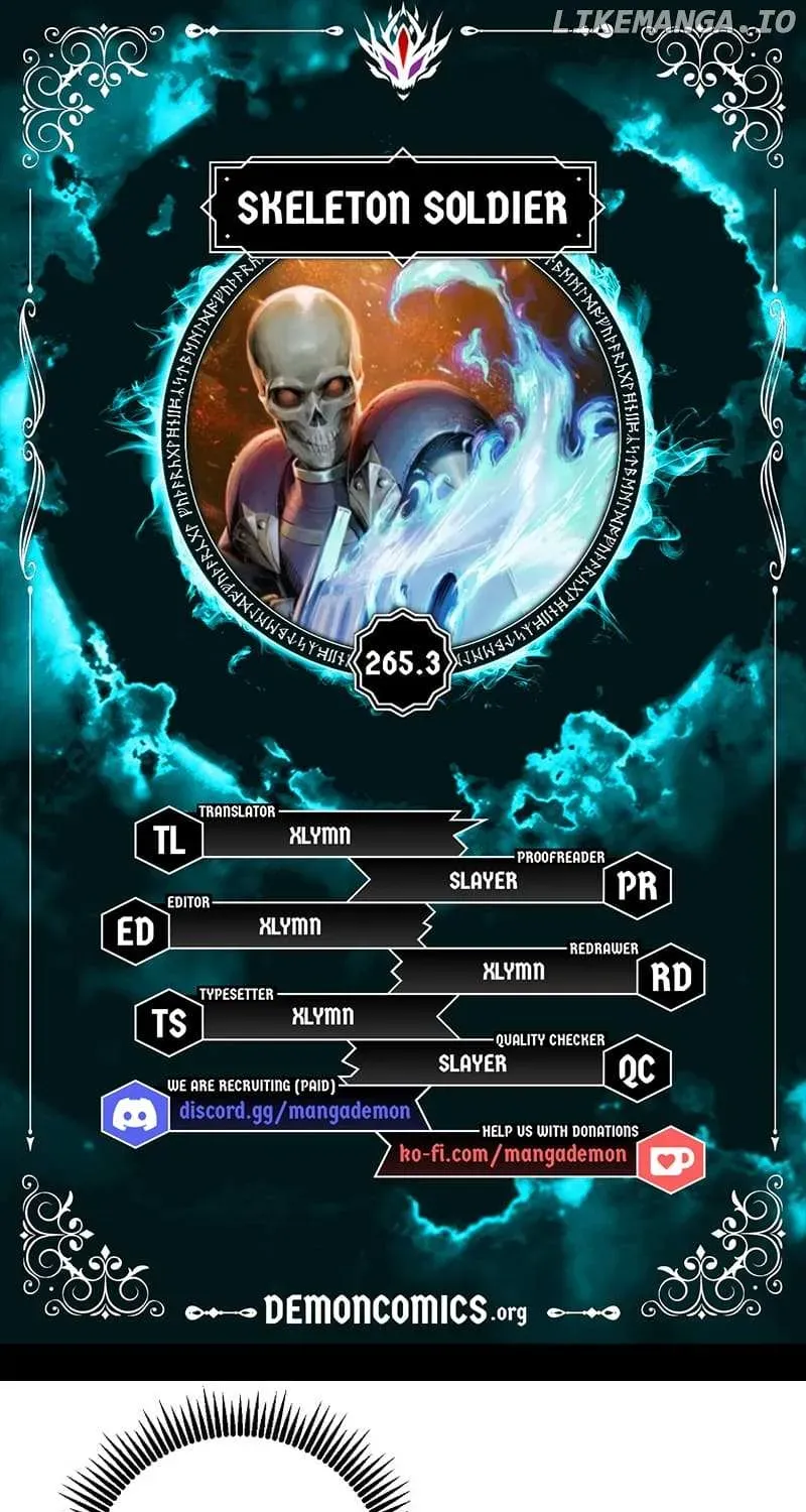 Read Skeleton Soldier chapter 265.3 image 0 on Lezhin