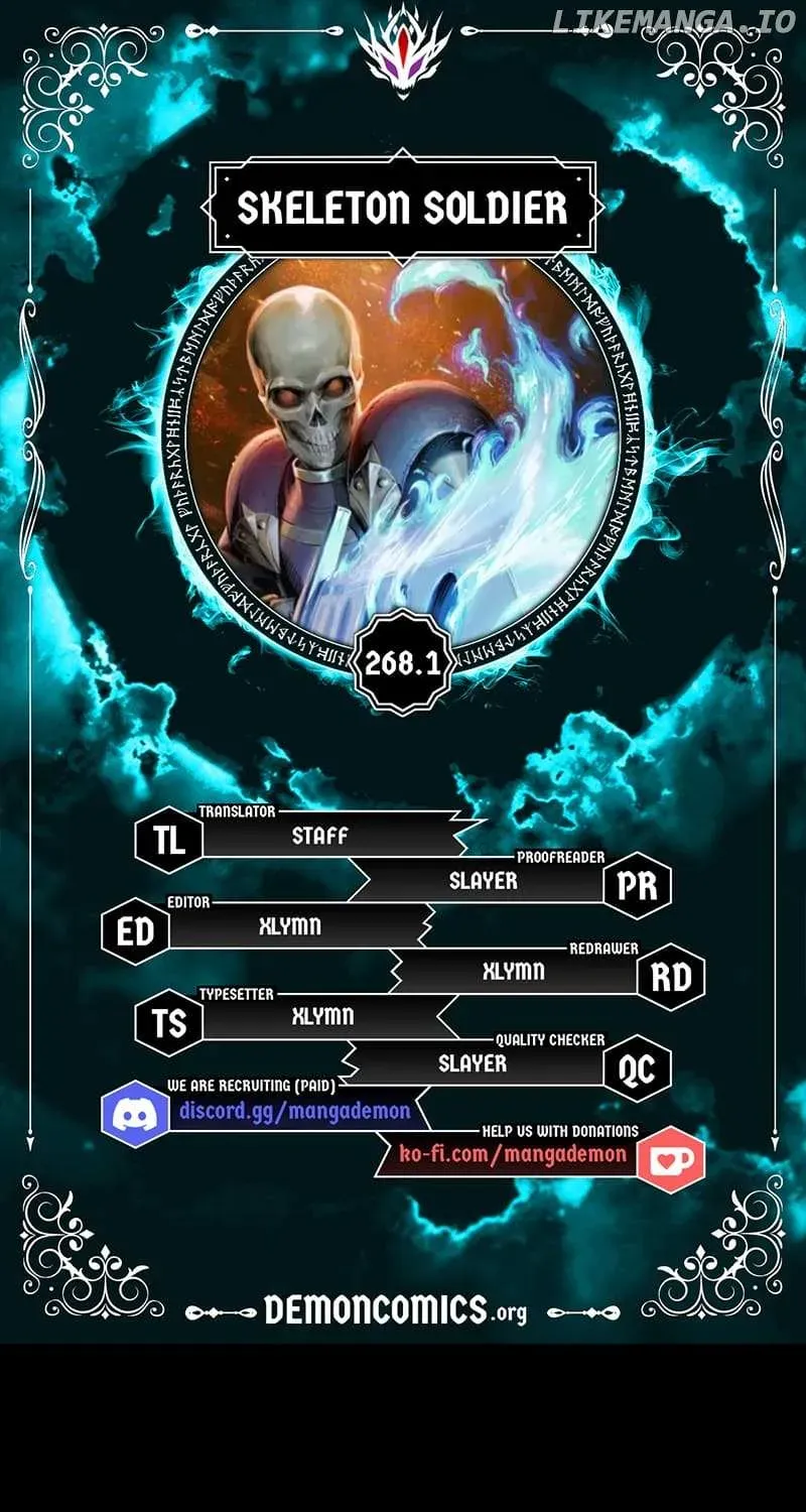 Read Skeleton Soldier chapter 268.1 image 0 on Lezhin