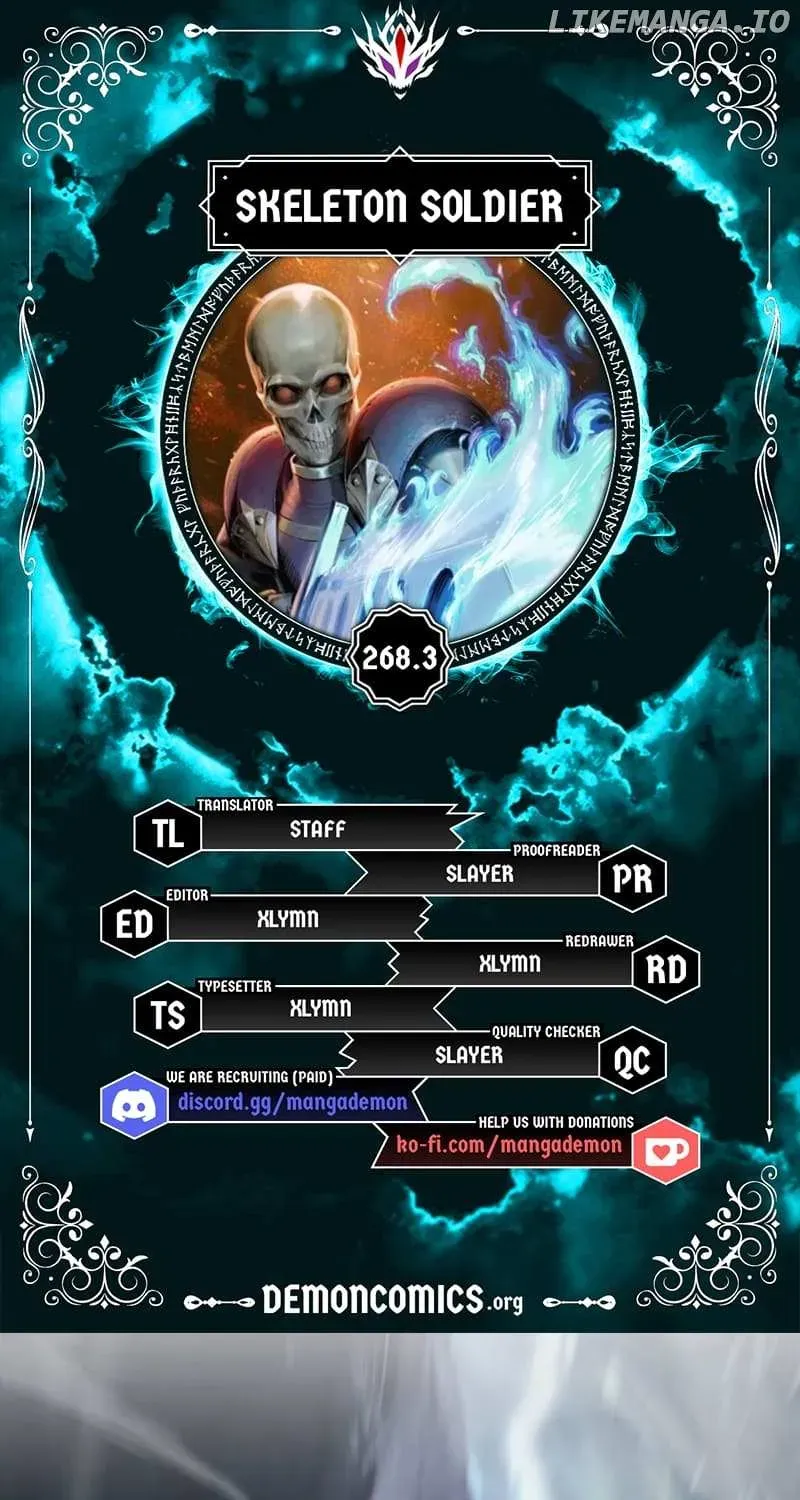 Read Skeleton Soldier chapter 268.3 image 0 on Lezhin