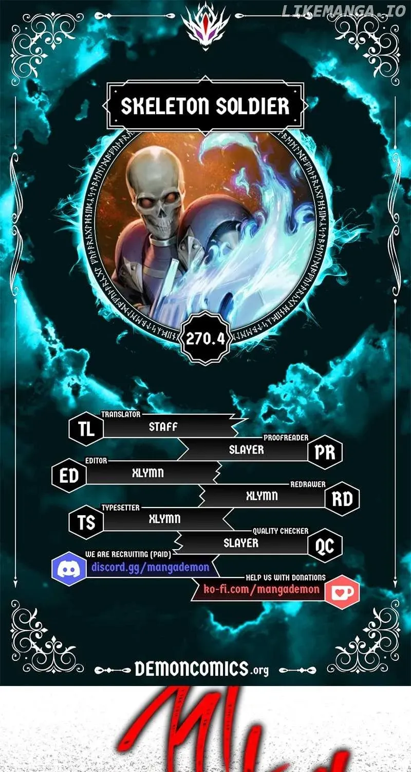 Read Skeleton Soldier chapter 270.4 image 0 on Lezhin