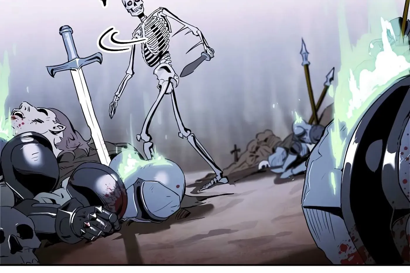 Read Skeleton Soldier chapter 56 image 96 on Lezhin