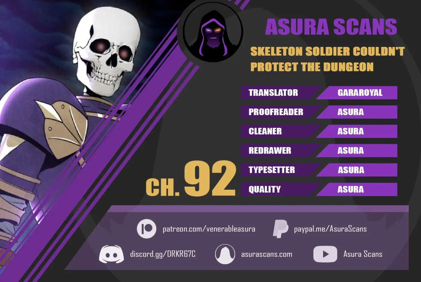 Read Skeleton Soldier chapter 92 image 0 on Lezhin