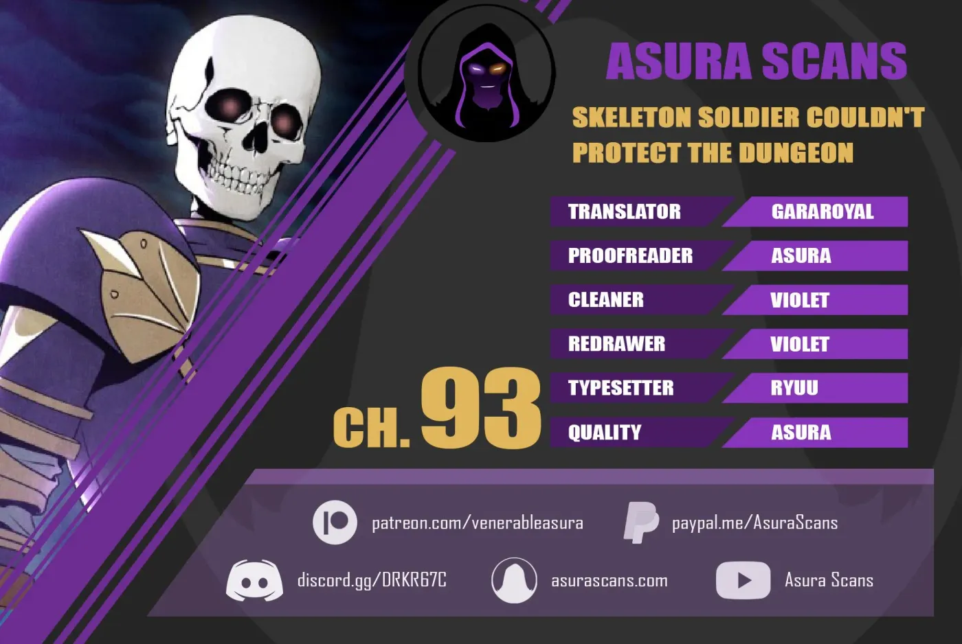 Read Skeleton Soldier chapter 93 image 0 on Lezhin