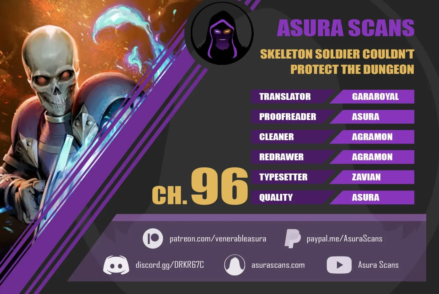 Read Skeleton Soldier chapter 96 image 0 on Lezhin