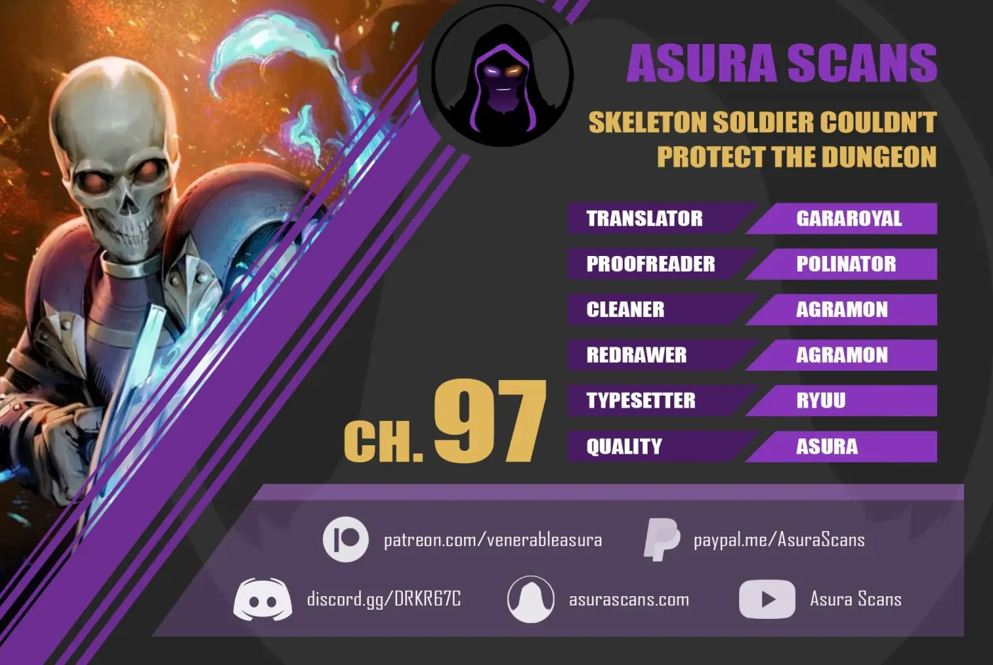 Read Skeleton Soldier chapter 97 image 0 on Lezhin