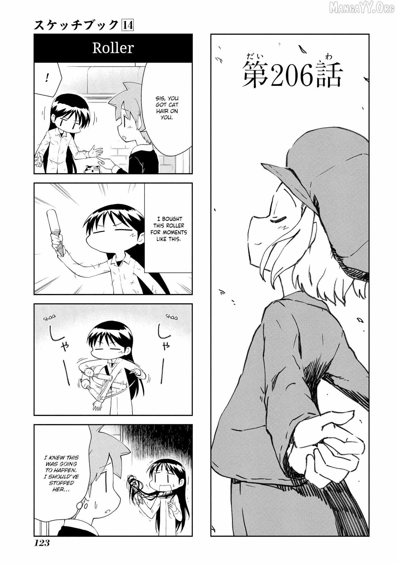 Read Sketchbook chapter 206 image 1 on Lezhin