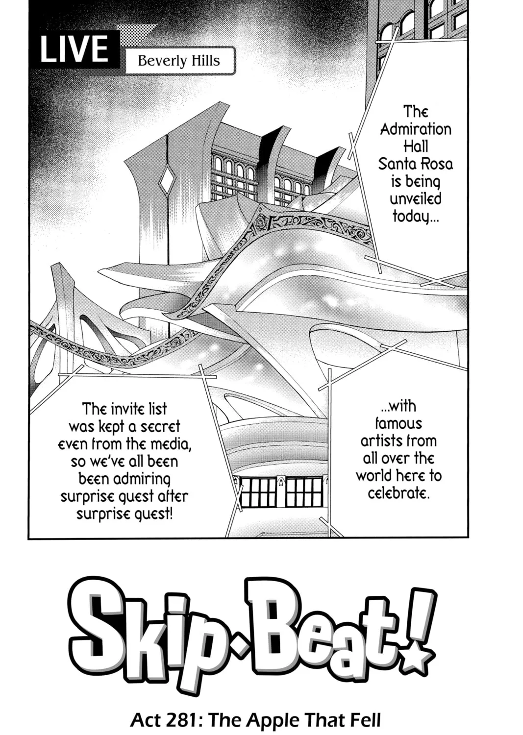 Read Skip Beat! chapter 281 image 0 on Lezhin