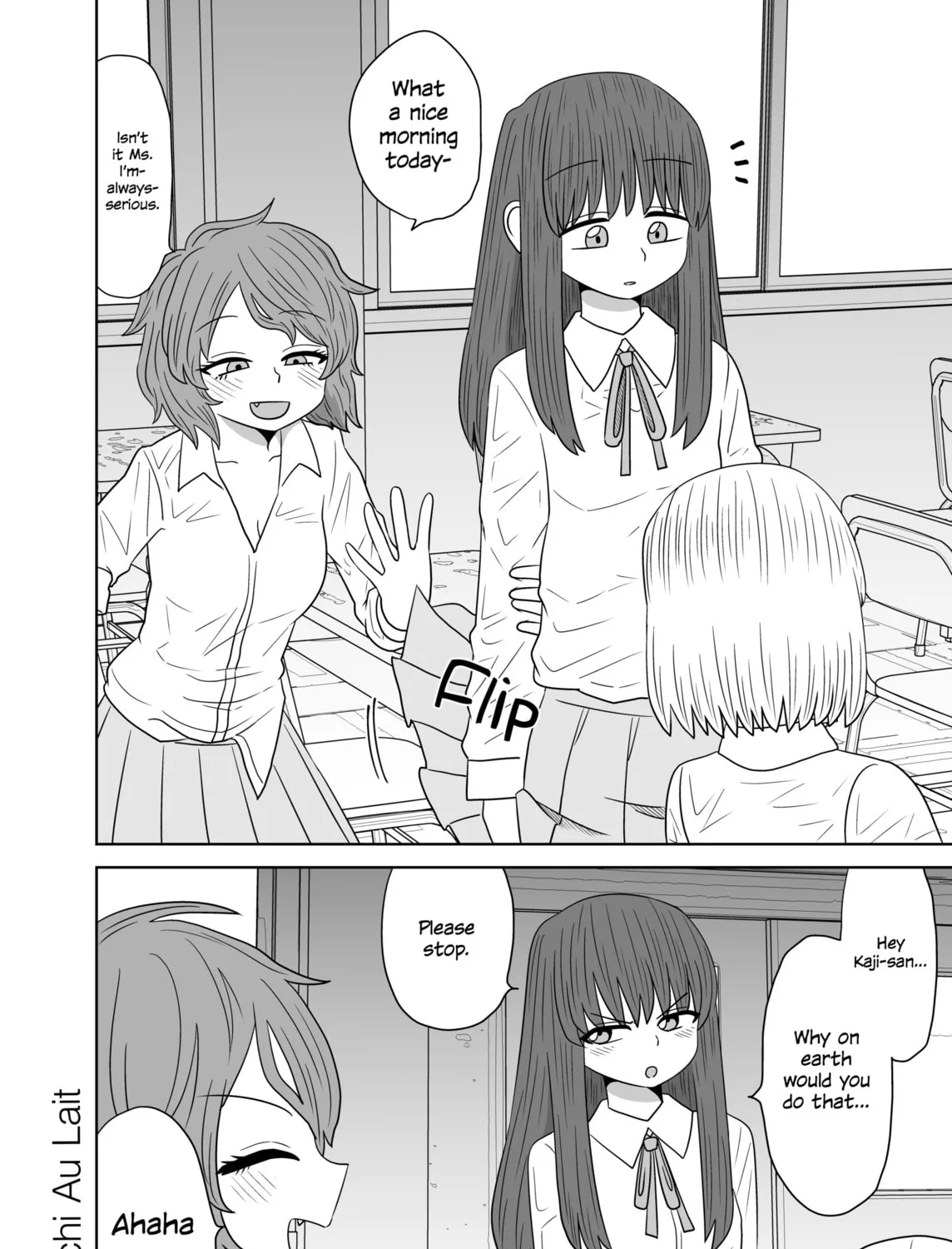 Read Skirt Flipping chapter 0 image 2 on Lezhin