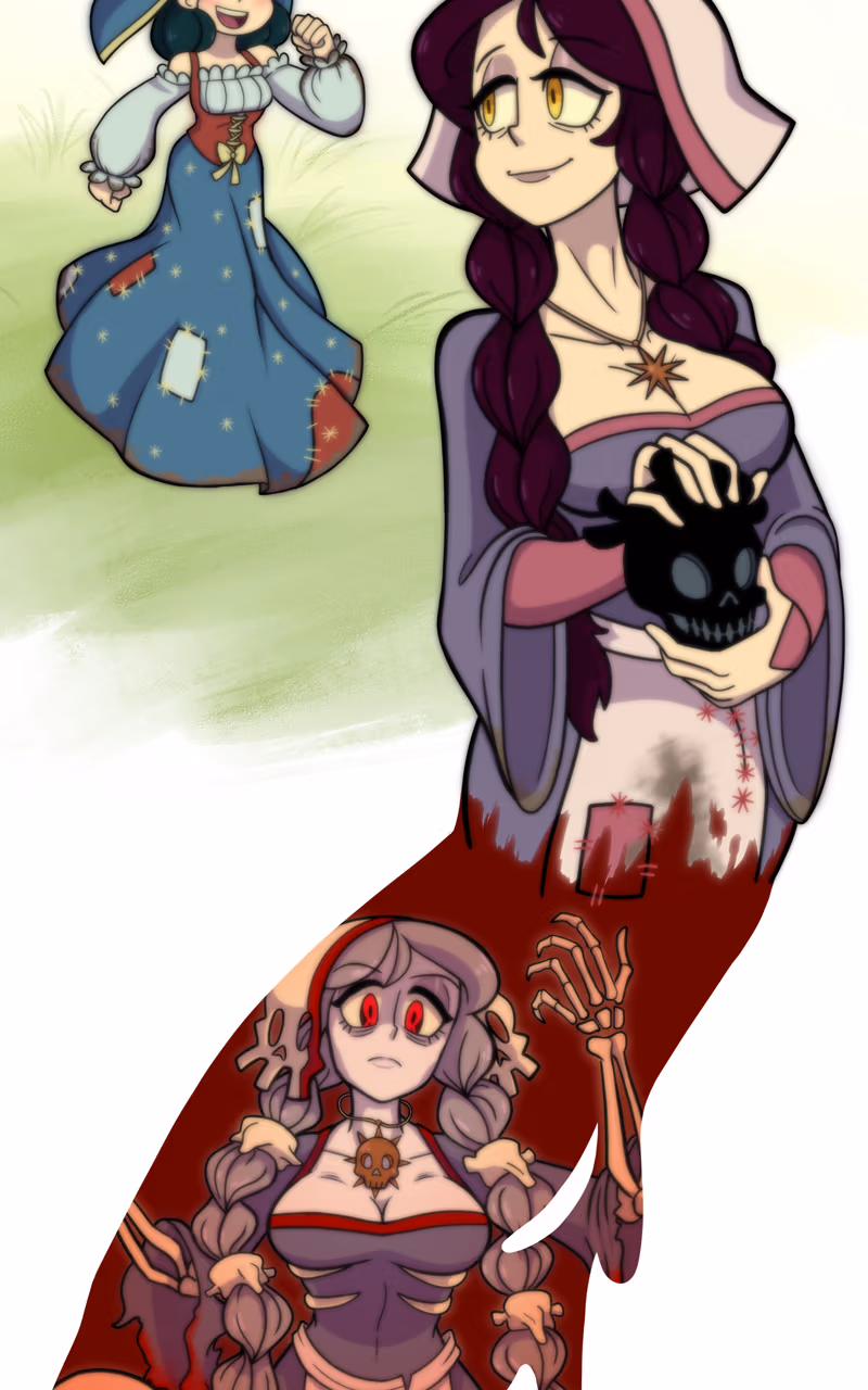 Read Skullgirls chapter 0 image 37 on Lezhin