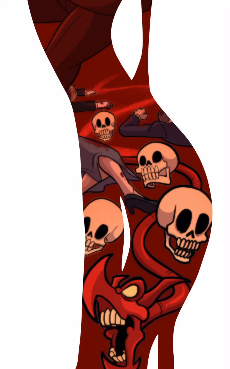 Read Skullgirls chapter 0 image 43 on Lezhin