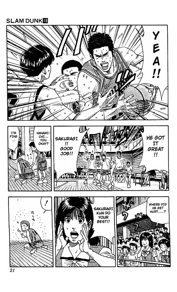 Read Slam Dunk chapter 153 image 18 on Lezhin