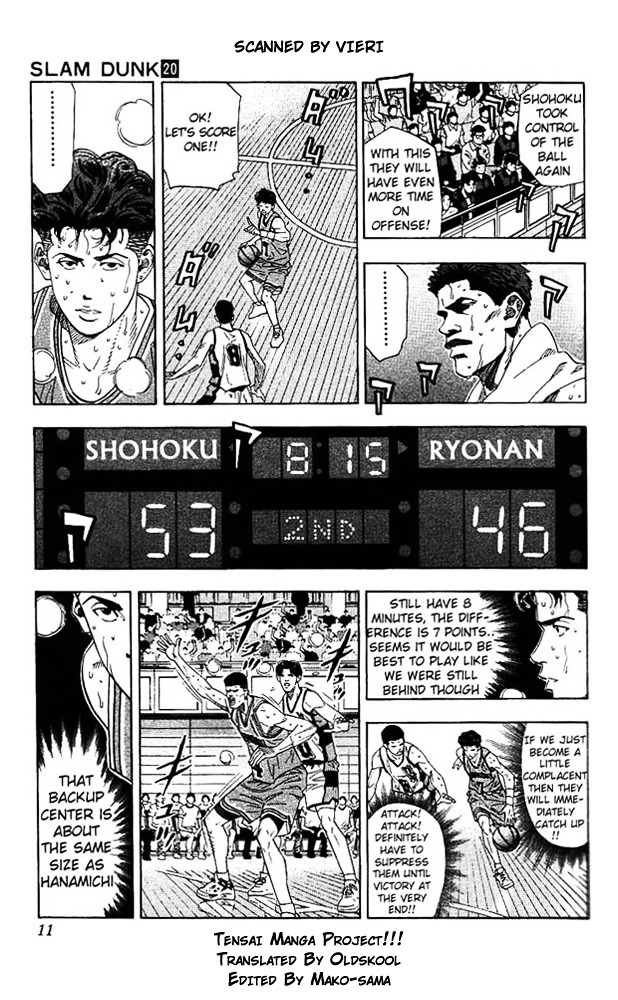 Read Slam Dunk chapter 171 image 7 on Lezhin