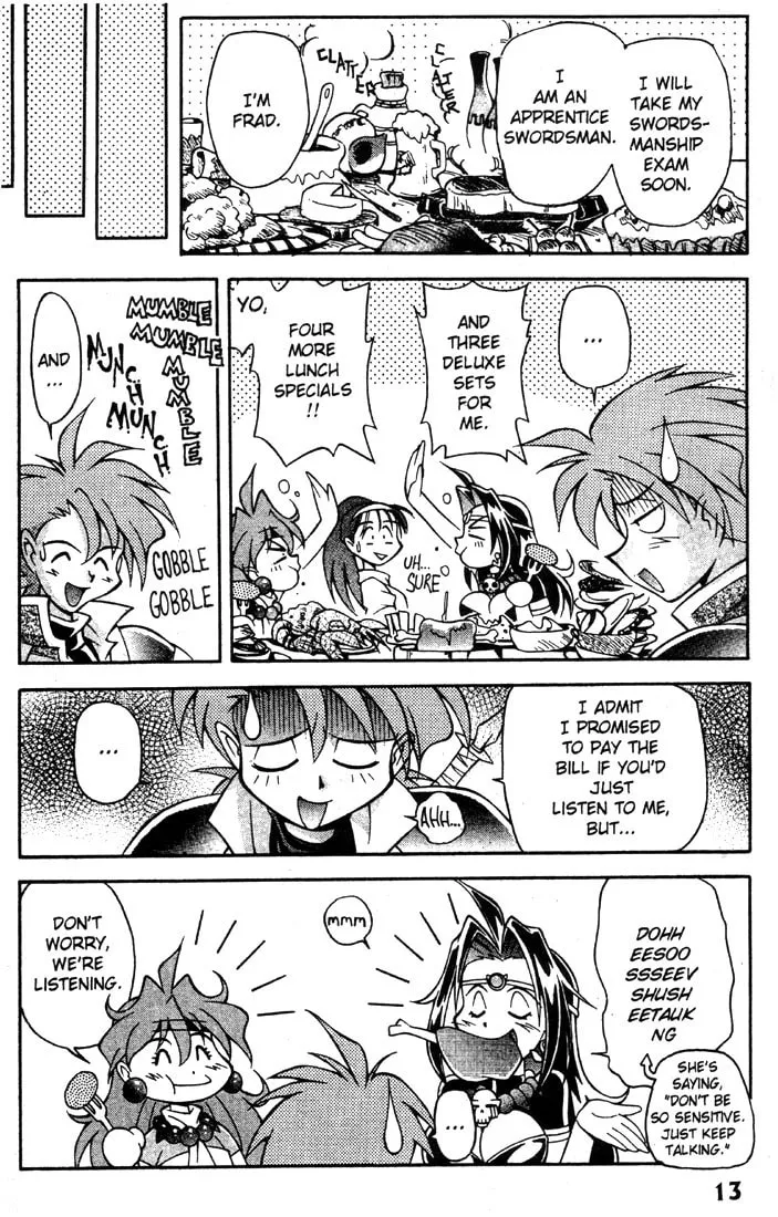 Read Slayers Special chapter 1 image 13 on Lezhin