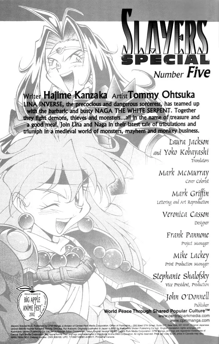 Read Slayers Special chapter 5 image 1 on Lezhin