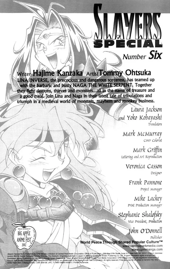Read Slayers Special chapter 6 image 1 on Lezhin