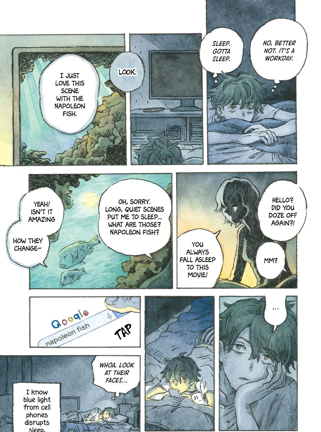 Read Sleepless (Colored) chapter 0 image 4 on Lezhin