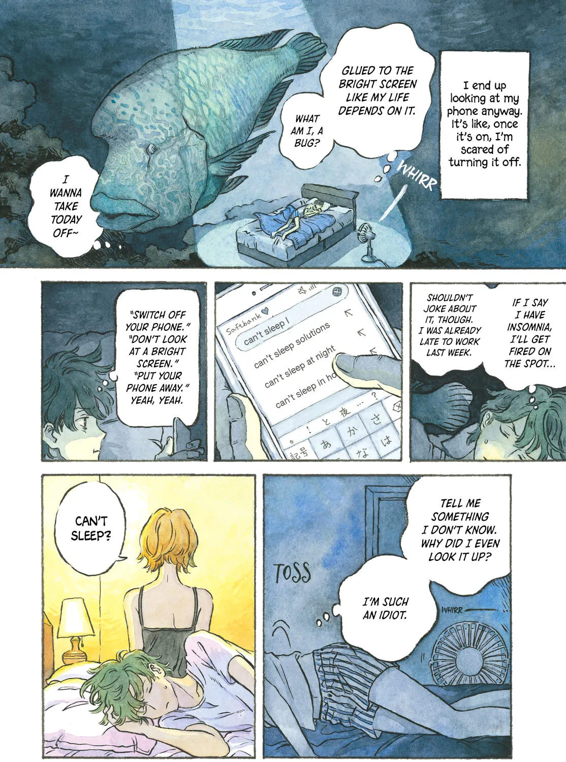 Read Sleepless (Colored) chapter 0 image 6 on Lezhin