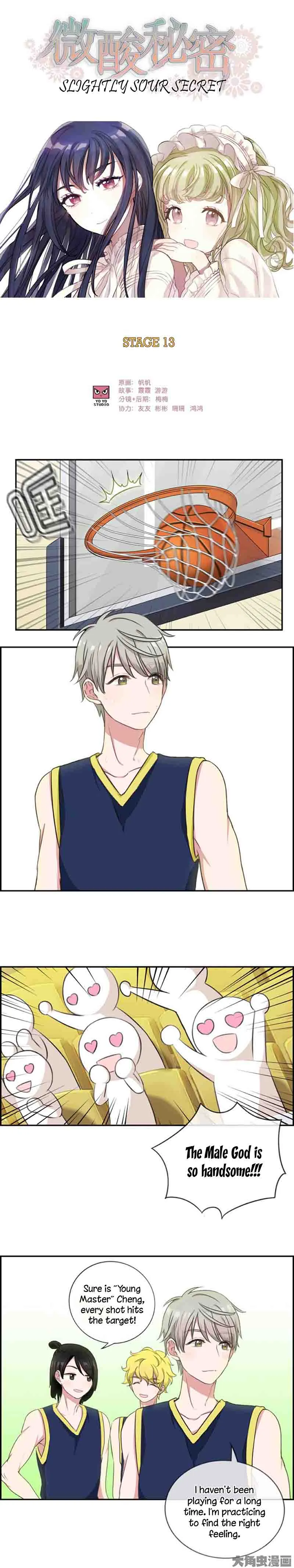 Read Slightly Sour Secret chapter 13 image 1 on Lezhin