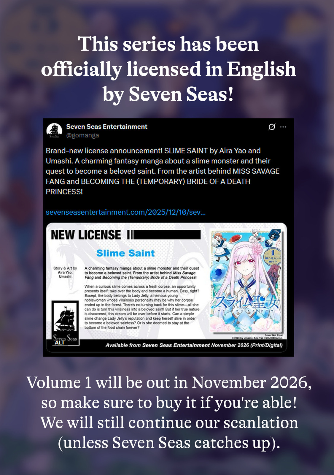 Read Slime Saint chapter 48 image 1 on Lezhin